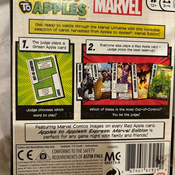 Apples to Apple travel set in Disney and Marvel both. - Picture 5 of 6